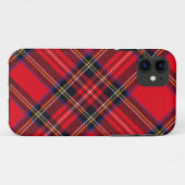 Royal Stewart tartan red black plaid Case-Mate iPhone Case (Achterkant (horizontaal))