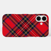 Royal Stewart tartan red black plaid Case-Mate iPhone Case (Achterkant (horizontaal))