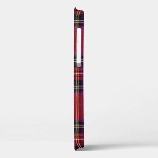 Royal Stewart tartan red black plaid Case-Mate iPhone Case (Achterkant / Links)