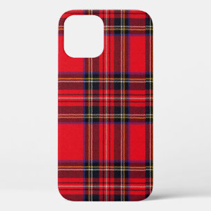 Royal Stewart tartan red black plaid Case-Mate iPhone Case