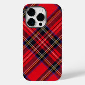Royal Stewart tartan red black plaid Case-Mate iPhone Case (Achterkant)