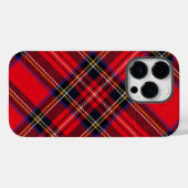 Royal Stewart tartan red black plaid Case-Mate iPhone Case (Achterkant (horizontaal))