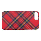 Royal Stewart tartan red black plaid Case-Mate iPhone Case (Achterkant (Horizontaal))