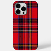 Royal Stewart tartan red black plaid Case-Mate iPhone Case (Achterkant)