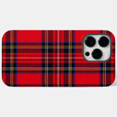 Royal Stewart tartan red black plaid Case-Mate iPhone Case (Achterkant (horizontaal))