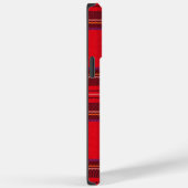 Royal Stewart tartan red black plaid Case-Mate iPhone Case (Achterkant / Rechts)