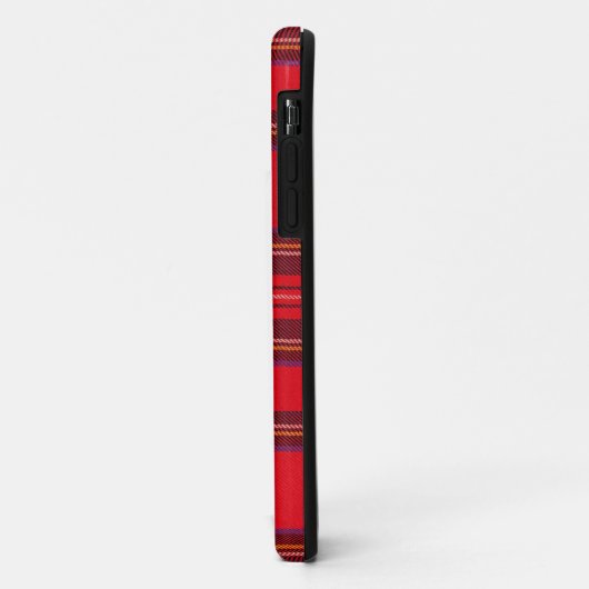 Royal Stewart tartan red black plaid Case-Mate iPhone Case (Achterkant/links)