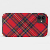 Royal Stewart tartan red black plaid Case-Mate iPhone Case (Achterkant (horizontaal))