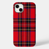 Royal Stewart tartan red black plaid Case-Mate iPhone Case (Achterkant)