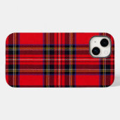 Royal Stewart tartan red black plaid Case-Mate iPhone Case (Achterkant (horizontaal))