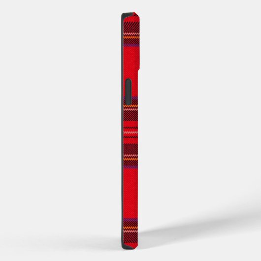 Royal Stewart tartan red black plaid Case-Mate iPhone Case (Achterkant / Rechts)