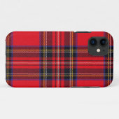 Royal Stewart tartan red black plaid Case-Mate iPhone Case (Achterkant (horizontaal))