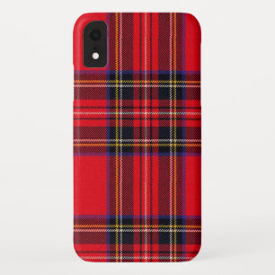 Royal Stewart tartan red black plaid Case-Mate iPhone Case