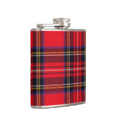 Royal Stewart tartan red black plaid Heupfles (Rechts)