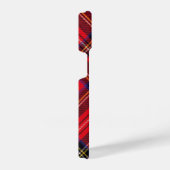 Royal Stewart tartan red black plaid iPhone Hoesje (Rechterkant)