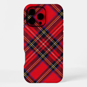 Royal Stewart tartan red black plaid iPhone 16 Pro Max Hoesje