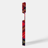 Royal Stewart tartan red black plaid iPhone Hoesje (Rechterkant)