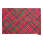 Royal Stewart tartan red black plaid Kussensloop (Voorkant-Links)