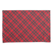Royal Stewart tartan red black plaid Kussensloop (Voorkant-Rechts)