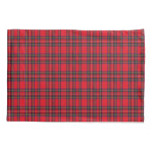 Royal Stewart tartan red black plaid Kussensloop (Achterkant-Links)