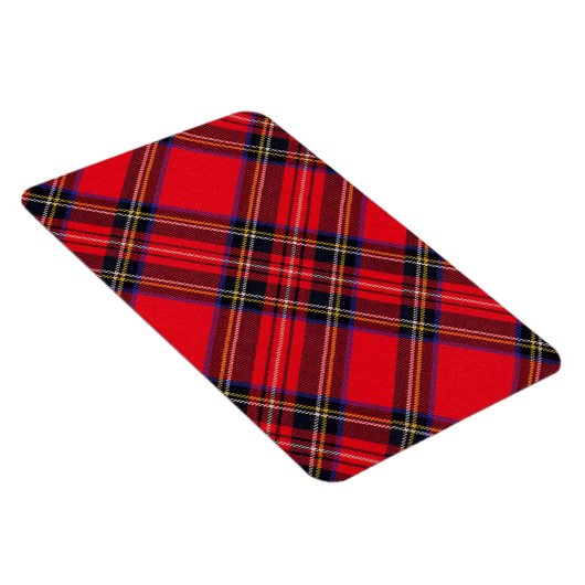 Royal Stewart tartan red black plaid Magneet (Rechterzijde)