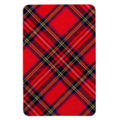 Royal Stewart tartan red black plaid Magneet (Verticaal)