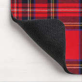 Royal Stewart tartan red black plaid Muismat (Hoek)