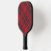 Royal Stewart tartan red black plaid Pickleball Paddle (Links)