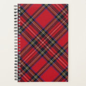 Royal Stewart tartan red black plaid Planner (Voorkant)