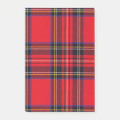 Royal Stewart tartan red black plaid Post-it® Notes (Voorkant)