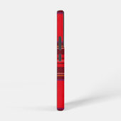 Royal Stewart tartan red black plaid Samsung Galaxy Hoesje (Rechterkant)