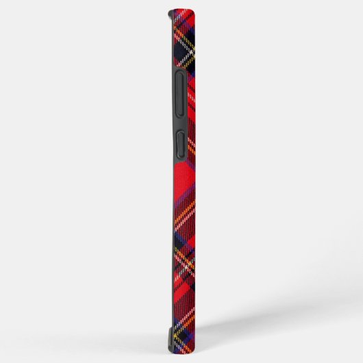 Royal Stewart tartan red black plaid Samsung Galaxy Hoesje (Rechterkant)