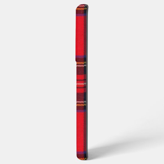 Royal Stewart tartan red black plaid Samsung Galaxy Hoesje (Achterkant horizontaal)