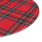 Royal Stewart tartan red black plaid Snijplank (Hoek)