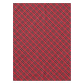 Royal Stewart tartan red black plaid Tafelkleed (Voorkant)