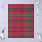 Royal Stewart tartan red black plaid Tissuepapier (Craft)
