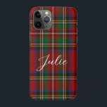 Royal Stewart Tartan Red Green Pattern Case-Mate iPhone Case<br><div class="desc">Traditioneel rood en groen Royal Stewart TartanPatroon</div>