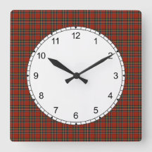 Royal Stewart Tartan Red Scottish Pset Pattern
