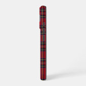 Royal Stewart Tartan Rood Schotse Ruit iPhone 16 Hoesje (Linkerkant)