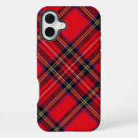 Royal Stewart tartan rood zwart geruit