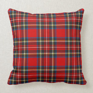 Royal Stewart Tartan Schotse Plaid Patroon Kussen