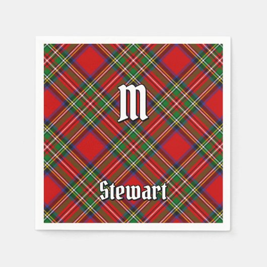 Royal Stewart Tartan Servet (Voorkant)