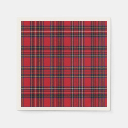 Royal Stewart Tartan Servetten (Voorkant)