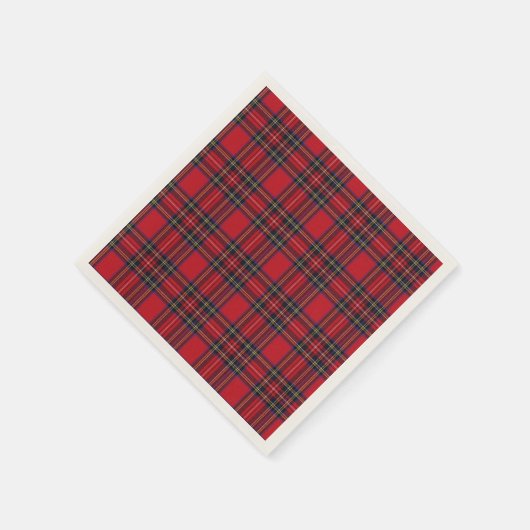 Royal Stewart Tartan Servetten (Hoek)