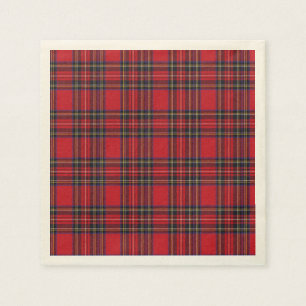 Royal Stewart Tartan Servetten