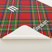 Royal Stewart Tartan Sherpa Deken (3/4)