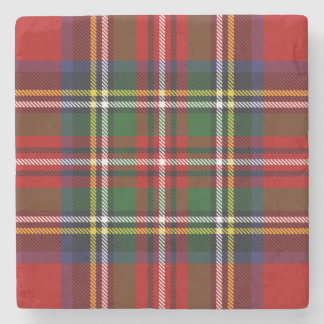 Royal Stewart Tartan Stenen Onderzetter