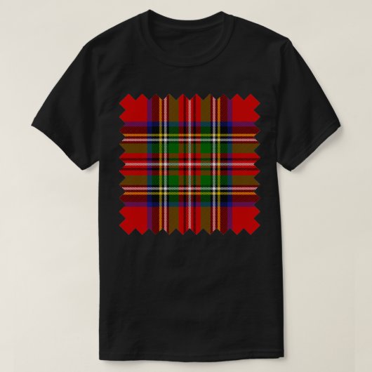 Royal Stewart Tartan T-shirt (Design voorkant)