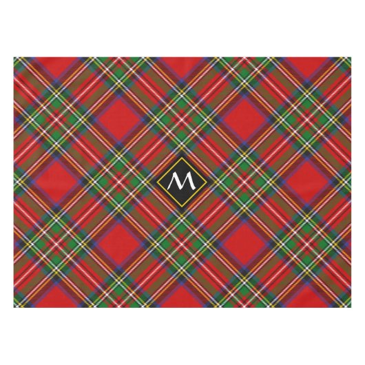 Royal Stewart Tartan Tafelkleed (Voorkant (Horizontaal))