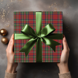 Royal Stewart Tartan Traditioneel Pset Pattern Cadeaupapier